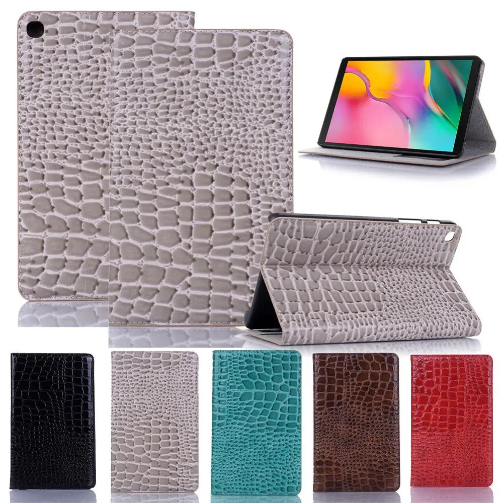 

For Samsung Galaxy Tab A 8.4 2020 T307 Tablet Leather Protective Case Automatic Wake up/Sleep Crocodile Pattern