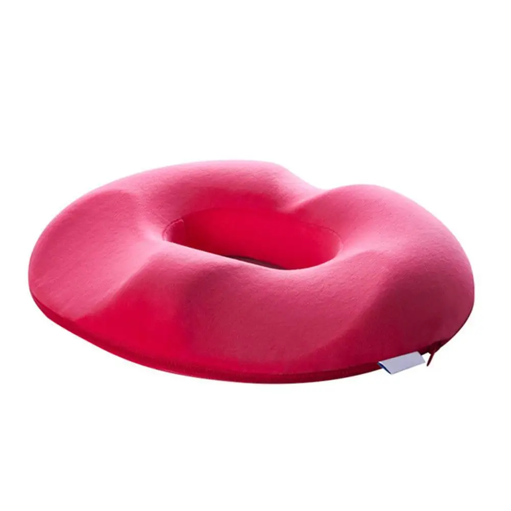 1PCS Donut Pillow Hemorrhoid Seat Cushion Tailbone Coccyx Orthopedic Medical Seat Prostate Chair for Memory Foam