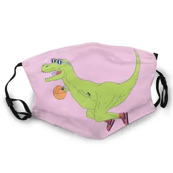 

Cool Dinosaur Double-sided printed dustproof and windproof mask, can be cleaned and reused, suitable for outdoor sports