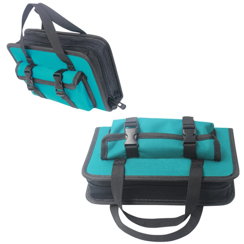 

Tool Bag 260*155*55mm Waterproof Electrician Tool Bag Oxford Canvas Handbag Organizer Tools