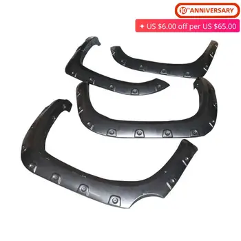 

For Toyota TUNDRA 2007-2013 Pickup Fender Flares Wheel Arch Cover Mud Guard Protector Splash Protector Mudguard Pocket Rivet