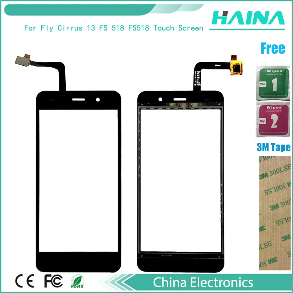Сенсорный экран для Fly Cirrus 13 FS 518 FS518 дигитайзер сенсорная панель объектив стекло
