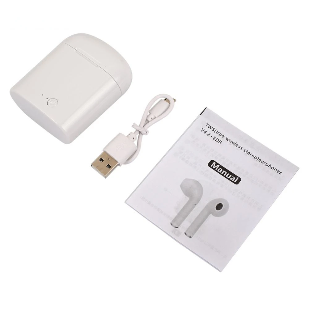 Bluetooth Earphones I7s TWS Sports Fitness Wireless Headsets Stereo Wireless Bluetooth Earphone With Charging Box for All Phone Bluetooth Earphones I7s TWS Sports Fitness Wireless Headsets Stereo Wireless Bluetooth Earphone With Charging Box for All Phone