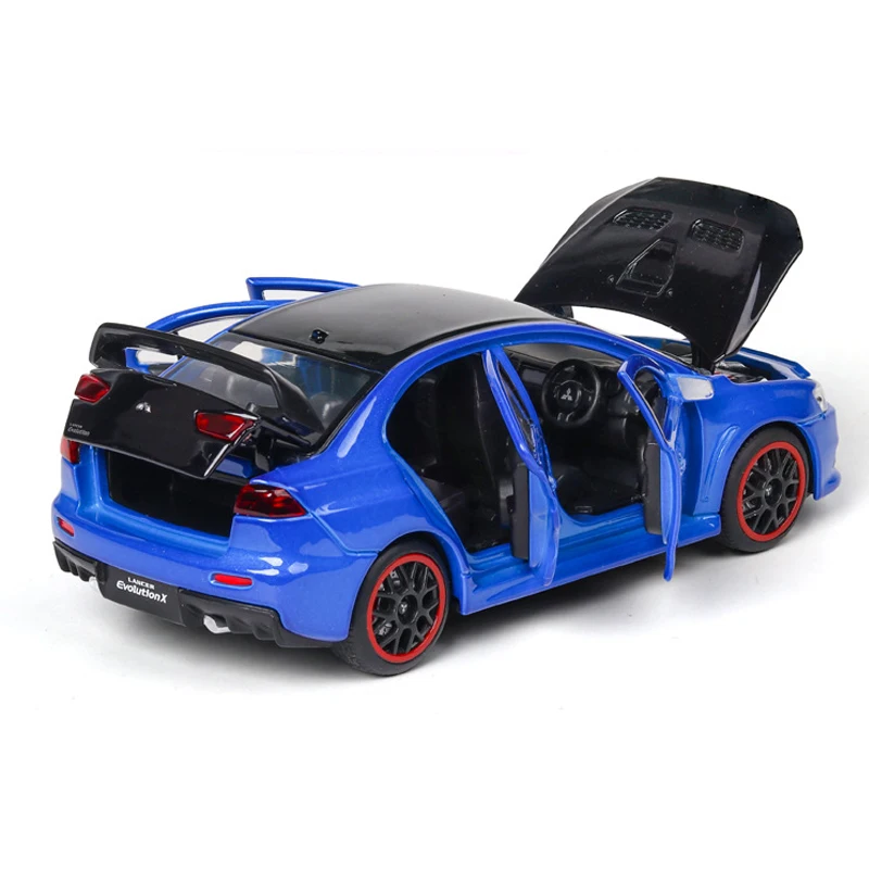 Коллекционная модель литая в масштабе 1:32 Lancer EVOlution X из металлического сплава