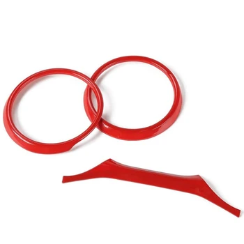 

Car Dashboard Panel Decorative Cover Stickers for Jeep Wrangler JL 2018+ Dash Board Trim Decals Interior Styling