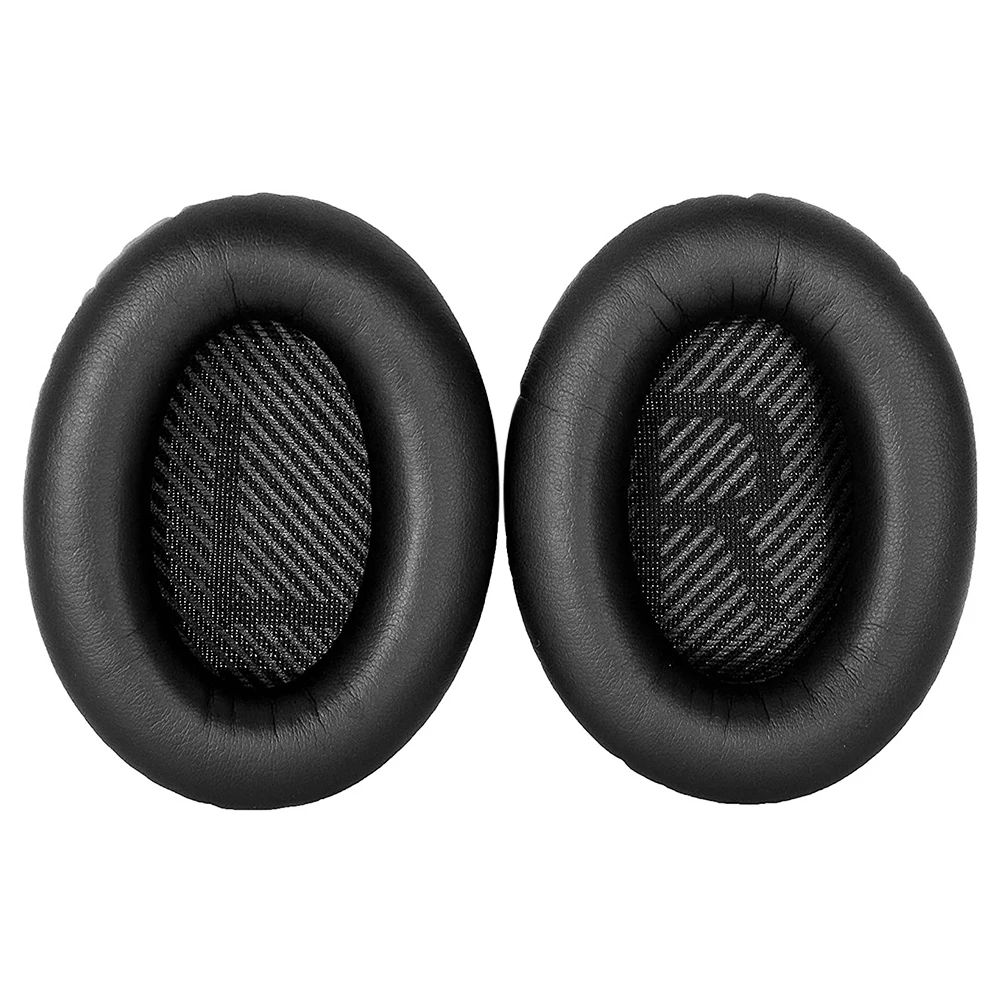1 Pair Leather Foam Headphone Replacement Ear Pads for Bose QC2 QC15 QC25 | Электроника
