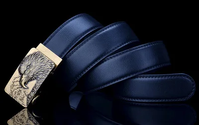 Модный брендовый кожаный ремень, деловые брюки Ceinture Homme, Воловья кожа, пояс для брюк, автоматическая пряжка, мужские ремни, модный Автомобильный логотип