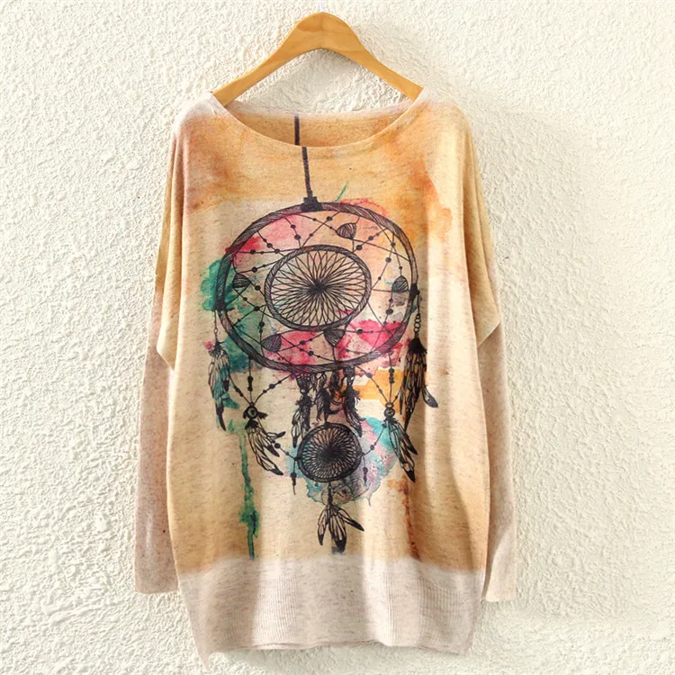 New 3D Cat Sweater Women Knitted Sweater Autumn Clothing Loose Knit Tops Pullover Jumper Casual Lightweight Tunic Sweaters - Color: sweater women 26