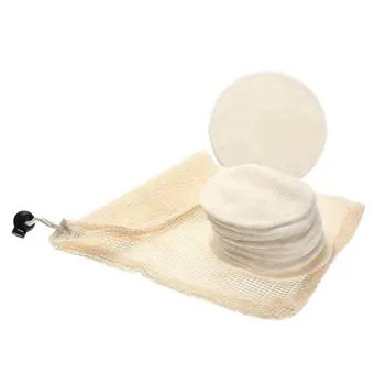 

12pcs/set Bamboo Fiber Makeup Remover Tissues Reusable Women Cosmetic Wipes Makeup Removal Pad Towel