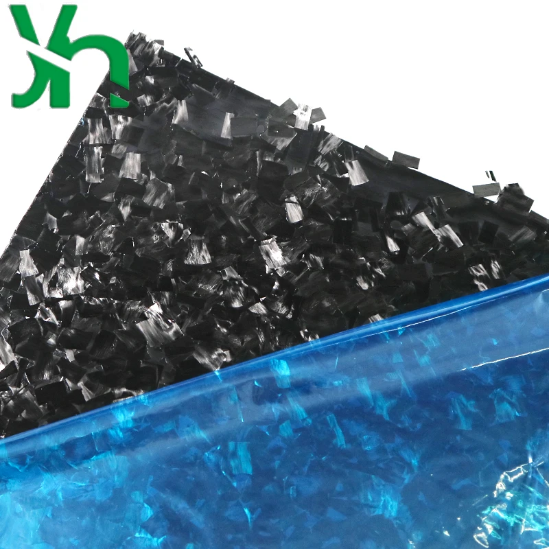 12K forged carbon fiber prepreg messy carbon fiber texture marble pattern mobile phone case auto parts surface decoration carbon fiber bundle