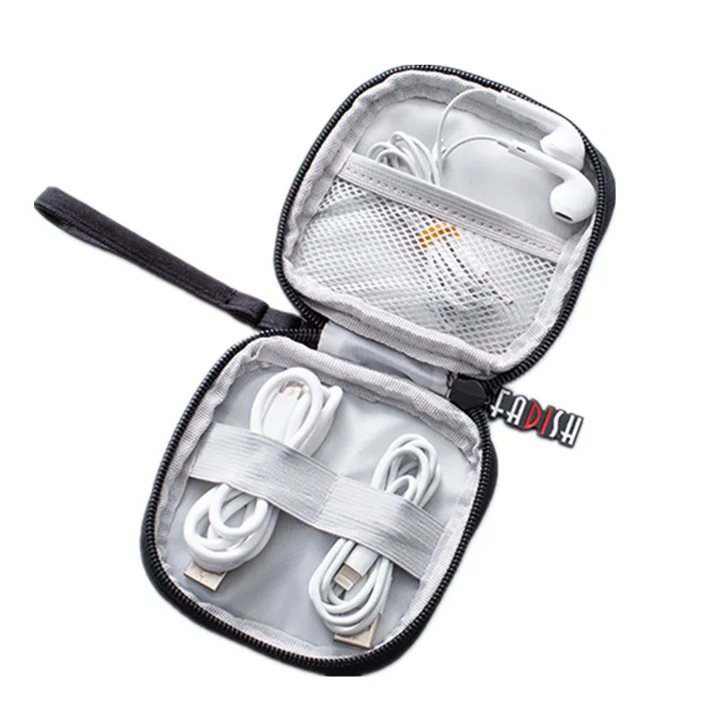 Case Organizer Purse Necklace Travel-Accessory Cosmetics Digital-Bag Mini Ring Earphone-Wire