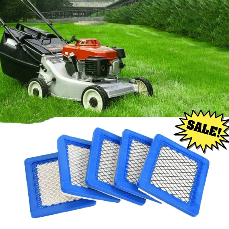 Фильтр воздушный для газонокосилки Briggs & Stratton 491588 491588S 399959 5 шт.|Детали