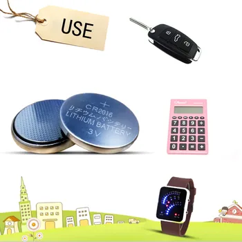 

5PCs CR2025 3V Lithium Button cell Battery Computer Motherboard Remote Control Button Battery - Lightning CR2025