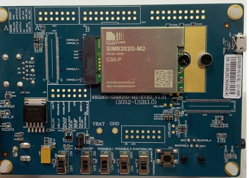 

SIMCOM SIM8202G-M2 m.2 5G модуль маленький размер с evb наборы 100% новый и оригинальный