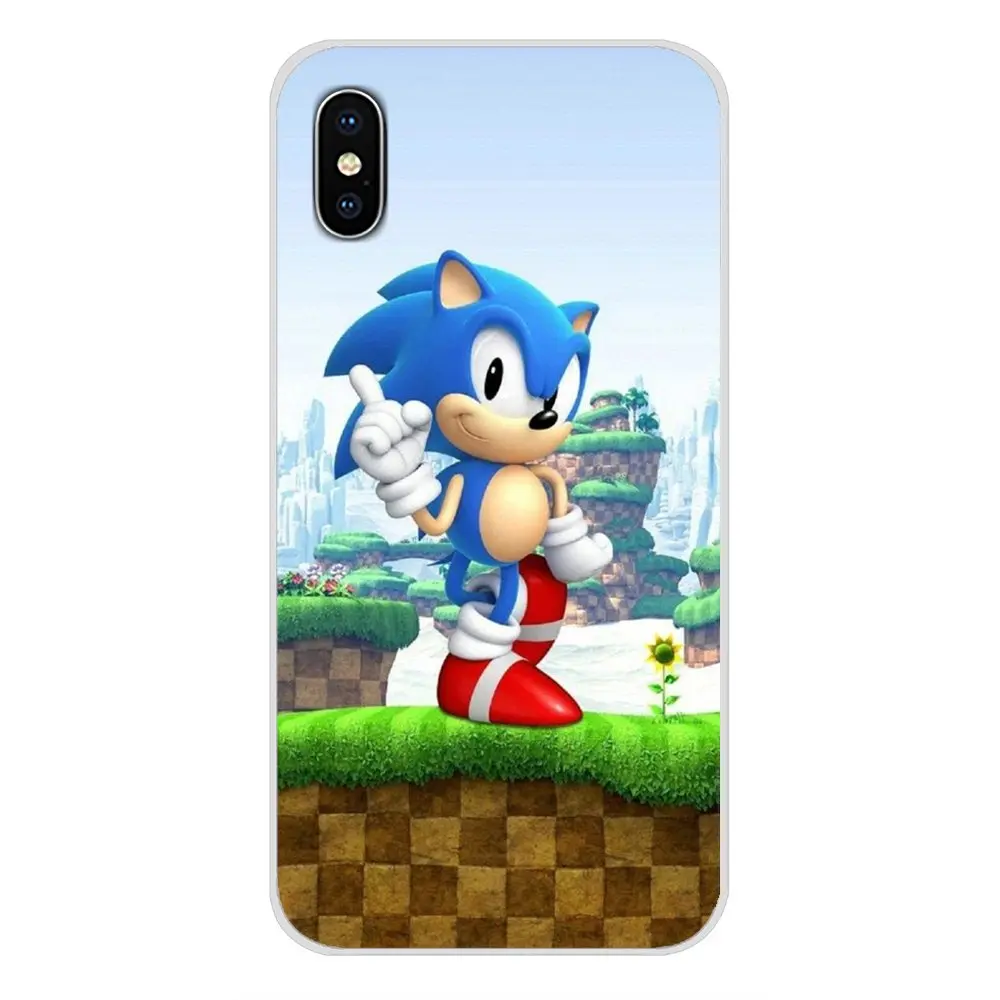 For Xiaomi Redmi Note 3 4 5 6 7 8 Pro Mi Max Mix 2 3 2S Pocophone F1 Accessories Phone Shell Covers sonic  Cute case for xiaomi Cases For Xiaomi