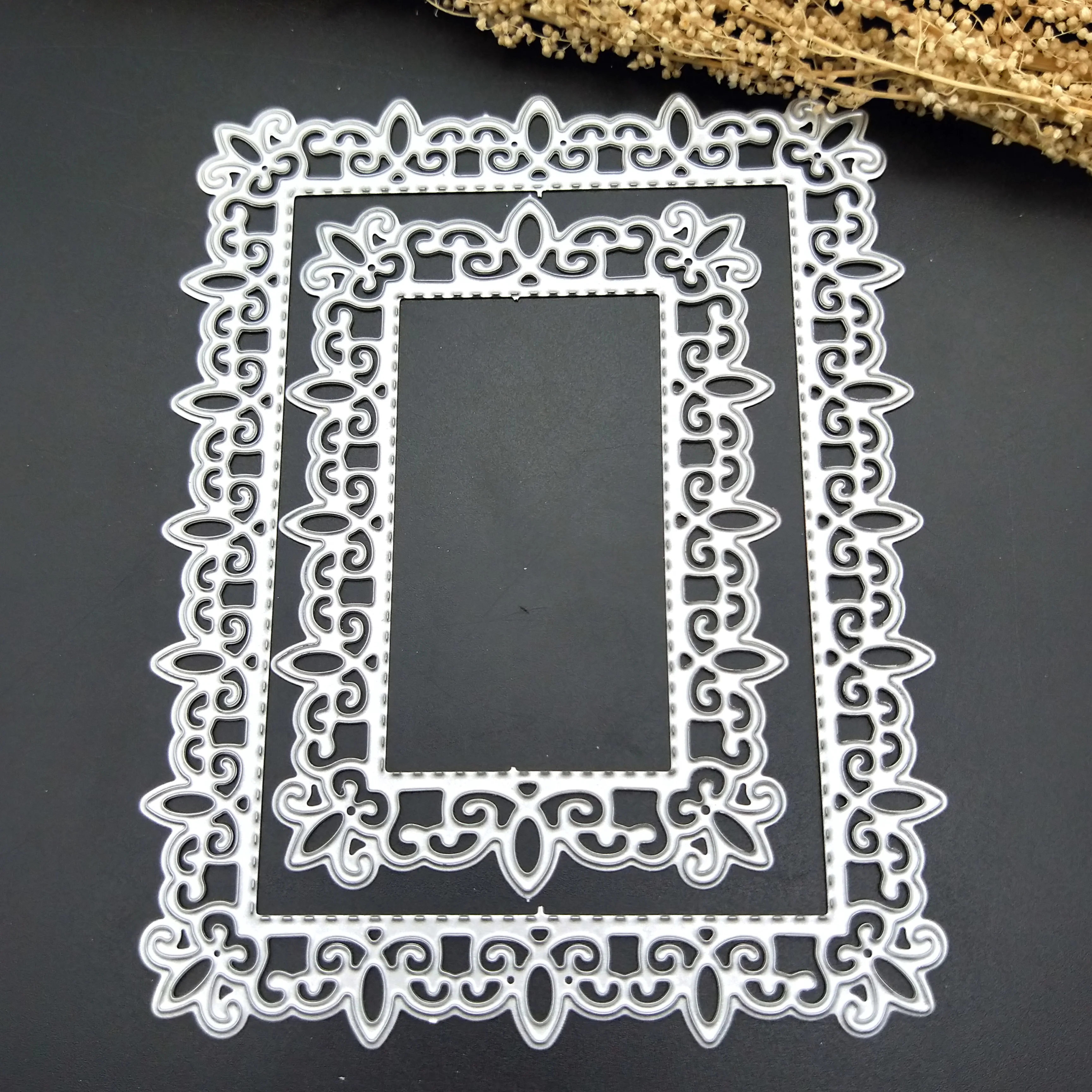 Beito Taglio Set 2 Fustelle Metalliche Per Hobby Creativi – Ventagli Per Banchetti - 4