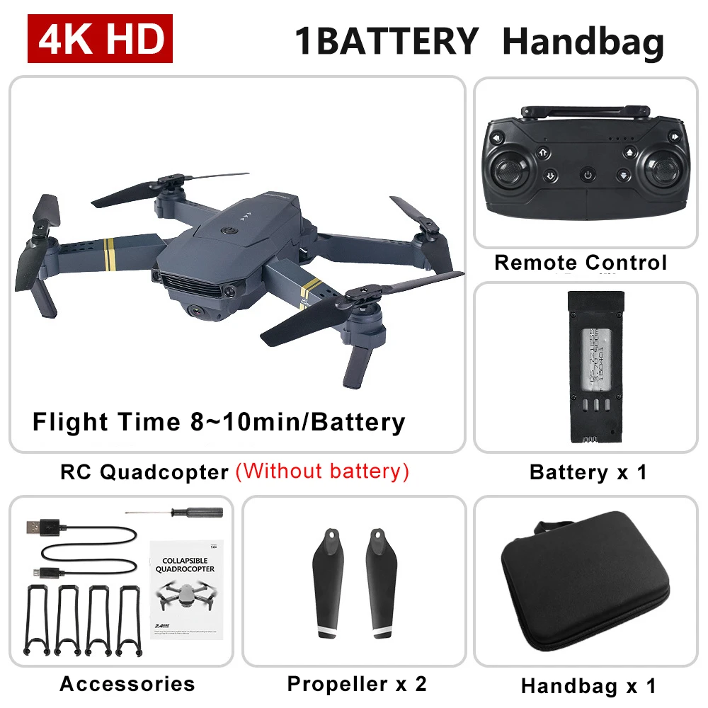 quadcopter drone remote Smart Altitude Hold Aerial Photography Mini Drone WIFI FPV With Wide Angle 4K Camera Foldable Arm RC Quadcopter RC Drone Pro RTF blessbe bb24 drone RC Quadcopter