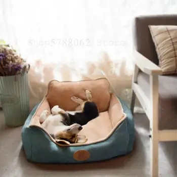 

Kennel pet sofa removable and washable four seasons universal pet cotton mat large medium small dog house pet supplies