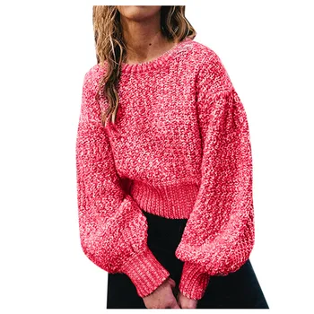 

Women's sweater свитер женский pullover кардиган Winter Fashion Turtleneck Sweater Solid Color Long Sleeve Top free shipping #3