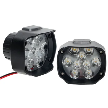 

LED Headlight 6000k Working Spot Light Car Headlamp Motor Scooters Spotlight Fog Spotlight Working Lights 9/18 LED Headlamp