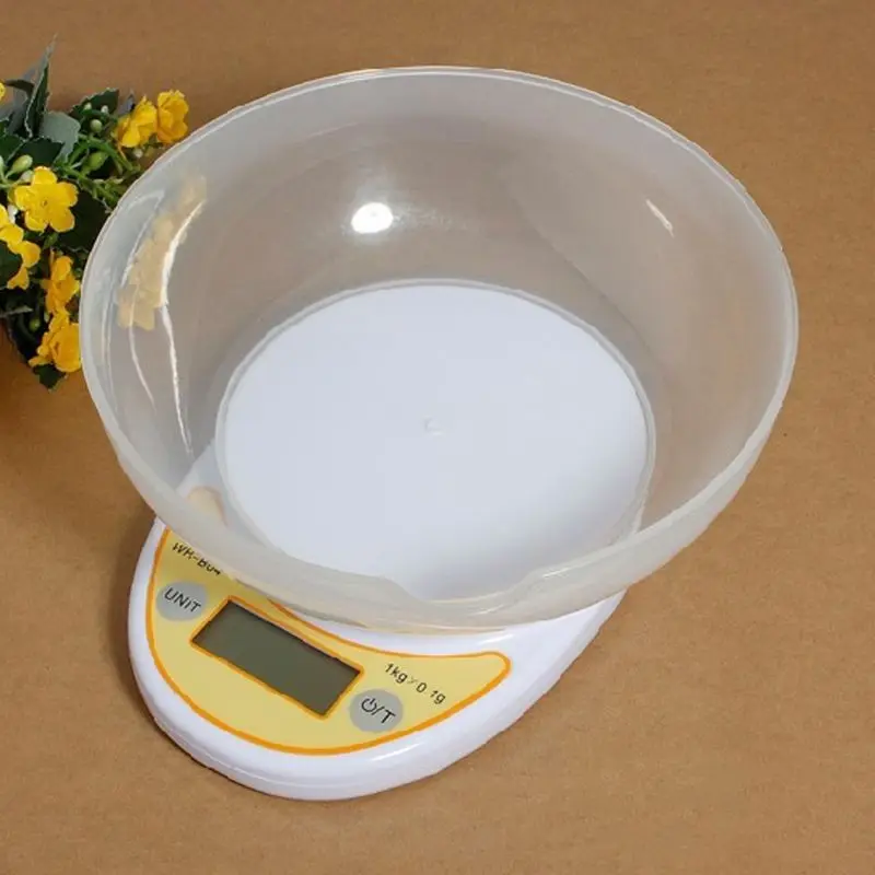 5kg1g/1kg0.1g Electronic Kitchen Scale with Bowl Precision Food Table Scale Baking Precision Jewelr