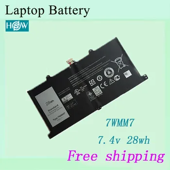 

High quality laptop Battery For Dell 7WMM7 DL011301-PLP22G01 CFC6C CP305193L1 D1R74 batteries free shipping