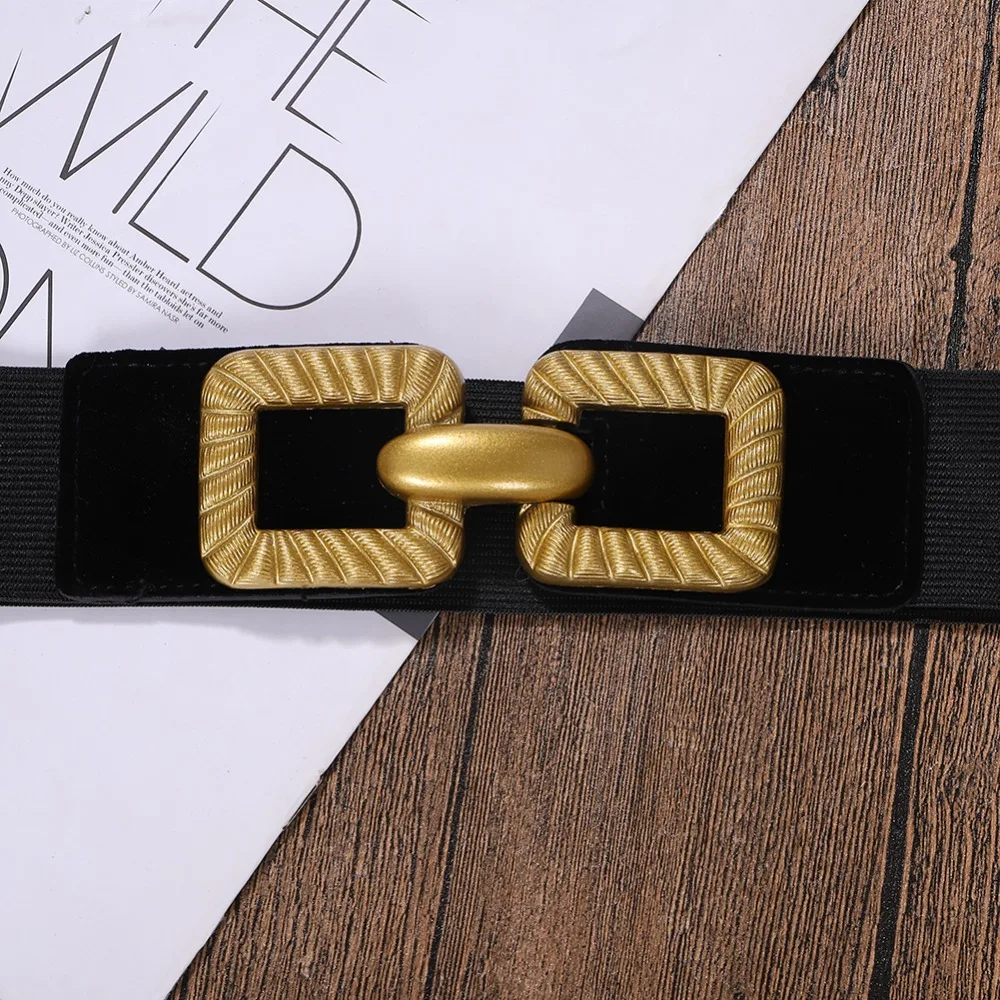 Vedawas Luxury Brand Za Pearl Belts For Women Charm Crystal Maxi Buckle Statement Belts Female Romantic Waist Party Jewelry