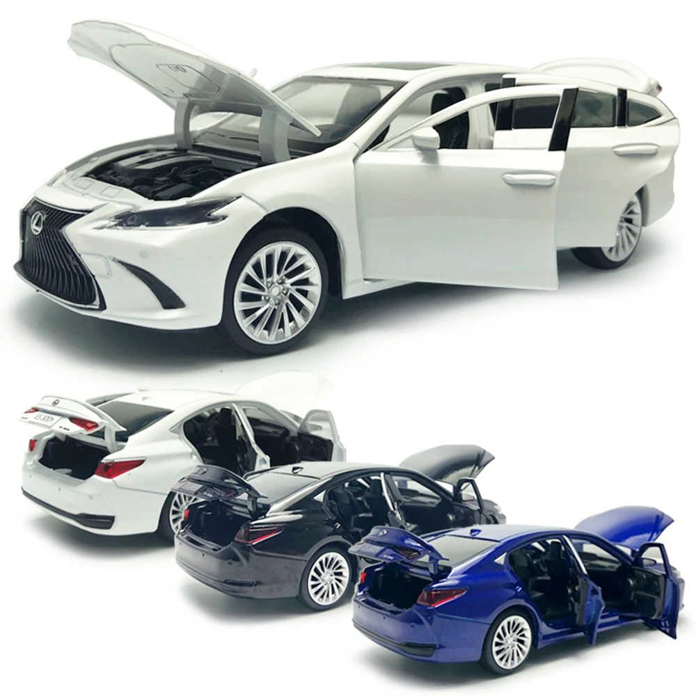 HOMMAT масштаб 1:32 Lexus ES300H 2018 модель автомобиля Seden литые модели автомобилей из