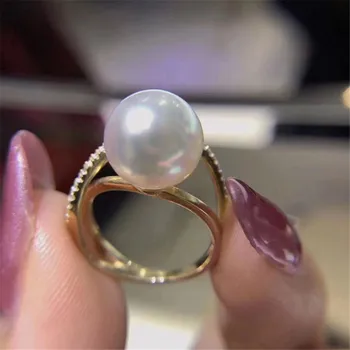 

925 Silver Ring Adjustable Blank Ring For Inlaid Jewel DIY Charm Ring Jewelry Making Findings