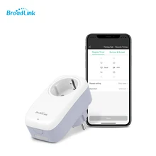 BroadLink – prise intelligente SP4 Wifi, ue 16A, commande vocale par Alexa et Google Home, pour maison connectée 