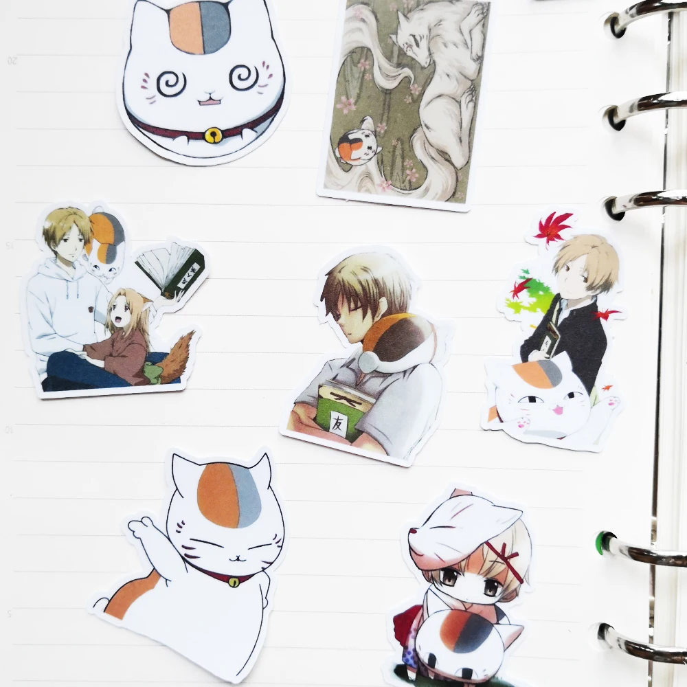 26 шт Kawaii роль аниме мультфильм Водонепроницаемый Стикеры Тетрадь скейтборд украшения pvc канцелярские принадлежности Стикеры