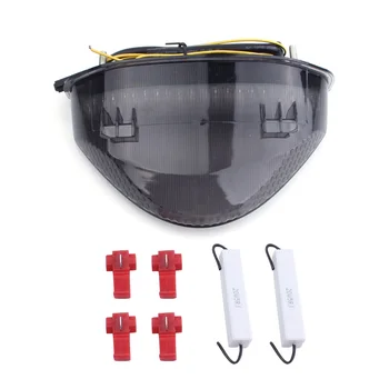 

LED Brake Tail Light Integrated Turn Signal For Honda CB600F Hornet 2006 2007 2008 2009 2010 Smoke