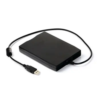 

USB Floppy Drive 3.5 inch 1.44MB FDD Black USB Portable External Interface Floppy Disk FDD External USB Floppy Drive for Laptop