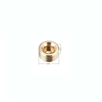 

3/4" BSP Male Thread Brass Bulk Head Plug Allen Hex Head Socket Water Tube Pipe Fitting End Cap