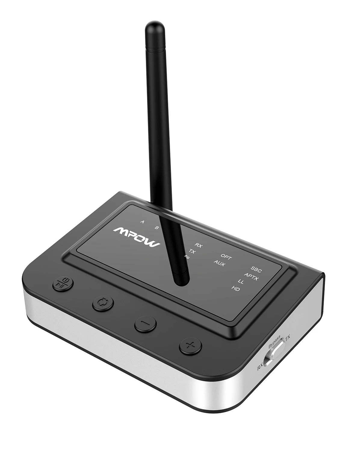 Mpow BH262 3 в 1 Bluetooth 5,0 беспроводной аудио передатчик приемник Поддержка APTX APTX-LL APTX HD Оптический RCA 3,5 мм для ТВ ПК дома