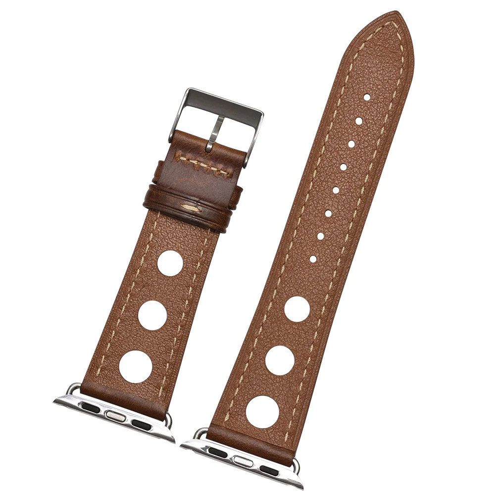 Ремешок BEAFIRY из натуральной кожи для Apple watch 5 band 44 мм модный браслет iWatch 42 Series 4 3 2