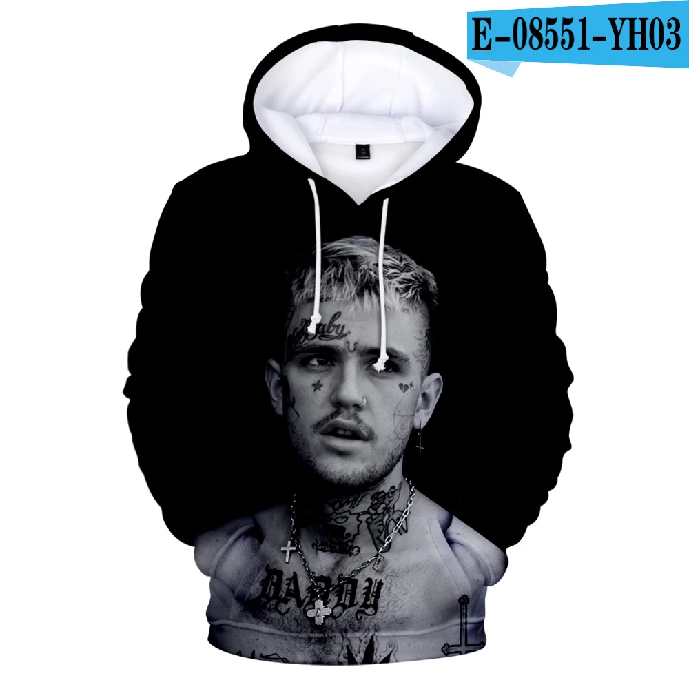 3D Lil Peep толстовки Love lil. peep толстовки с капюшоном пуловеры мужские/женские осенние зимние уличные толстовки - Цвет: 3D