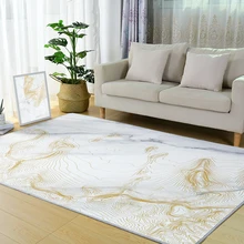 Ковер, светильник для гостиной, роскошный диван, чайный коврик, ковер, полный современного минималистического пространства с подушкой, прикроватный коврик для спальни