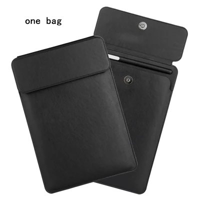 Style 2 Black Водонепроницаемый защитный чехол для iPad Air 3, 10,5,, Pro, 11, из искусственной кожи, чехол с отделением для карандашей, сумка для планшета - Цвет: Style 2 Black