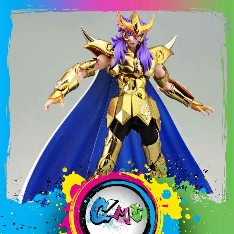 

CMT In stock MetalClub Scorpio Milo Saint Seiya metal armor Myth Cloth Gold Ex Action Figure anime figure
