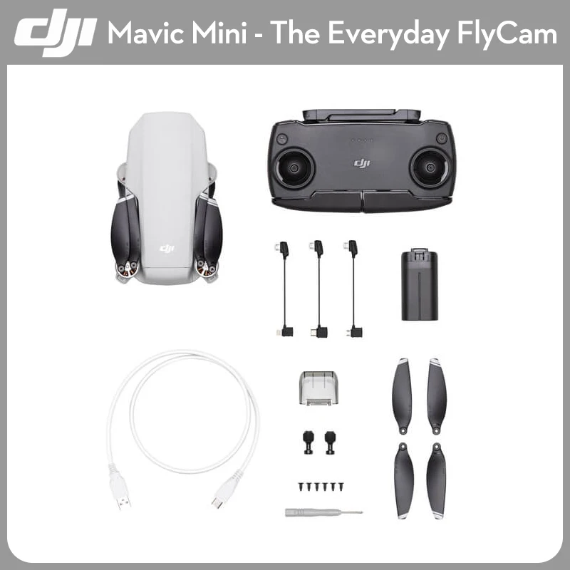 

DJI Mavic Mini Drone FlyCam 2.7K Camera 3-Axis Gimbal Quadcopter 2019 NEW