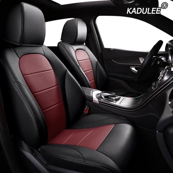 

KADULEE custom leather car seat covers For Land Rover Range Rover evoque Velar freelander 2 discovery 3 covers for vehicle seat