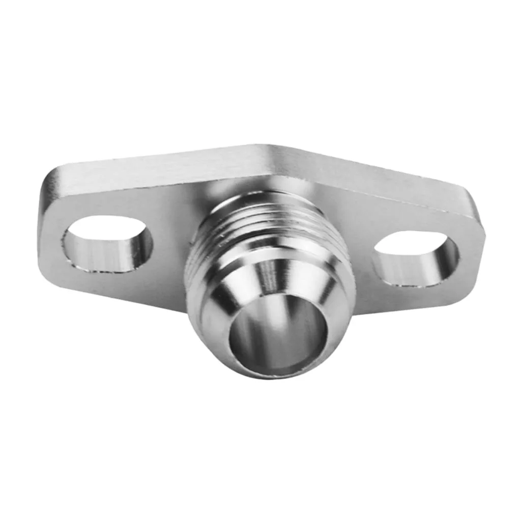 AN10 Billet Oil Drain Return Flange Adapter For GT20 GT25 GT28 GT30 Turbocharger