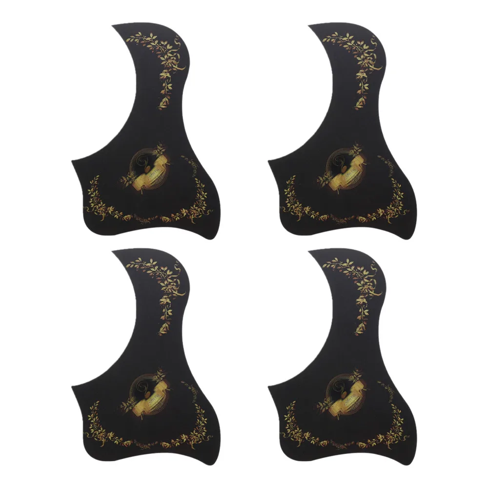 

4 Pcs Folk Guitar Pickguard Celluloid Pickguard Guitar Anti-scratching Plate