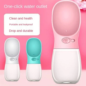 

dog water bottle Portable Pet Travel Puppy Cat Drinking Bowl Outdoor cup feeder For Small Large Dogs Pet supplies products