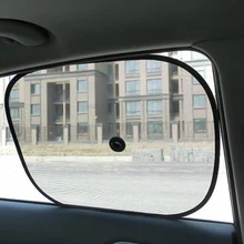 2 шт./компл. черное автомобильное окно с защитой от ультрафиолетовых лучей глухая Сетка солнцезащитные оттенки двойные боковые оконные шторы Автомобиль Стайлинг автомобильные аксессуары