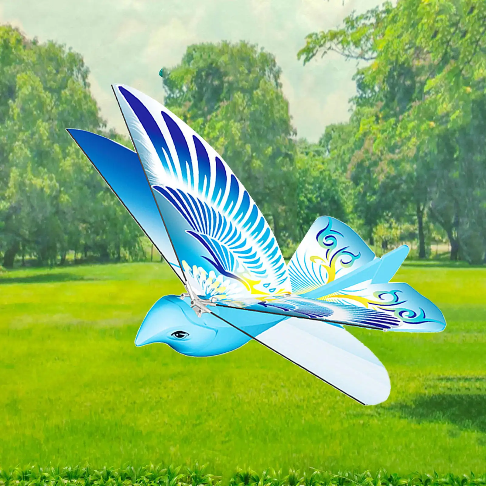 Flying Birds Electronic RC Drone Toys Helicopter 235x275x70mm 360 Degree Flying RC Bird Toy 2.4 GHz Remote Control E-Bird