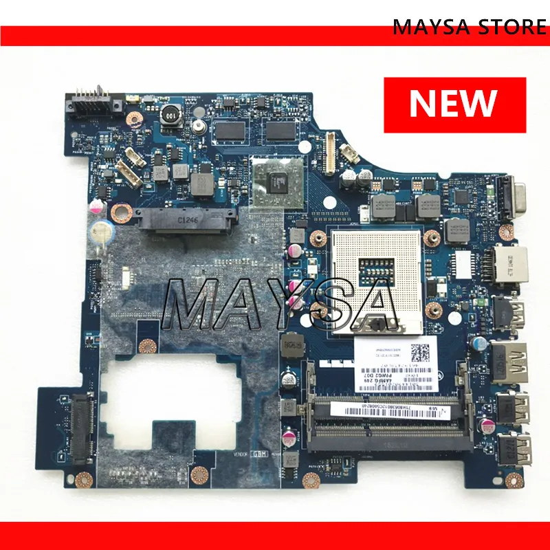 Online PIWG2 LA 6753P REV 1.0 della scheda di Sistema adatto per Lenovo G570 scheda madre Del Computer Portatile HM65 Chipset, con interfaccia HDMI