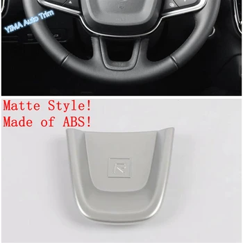 

Lapetus Auto Styling Steering Wheel Frame Cover Trim Fit For VOLVO XC40 2018 2019 2020 Matte / Carbon Fiber Look ABS