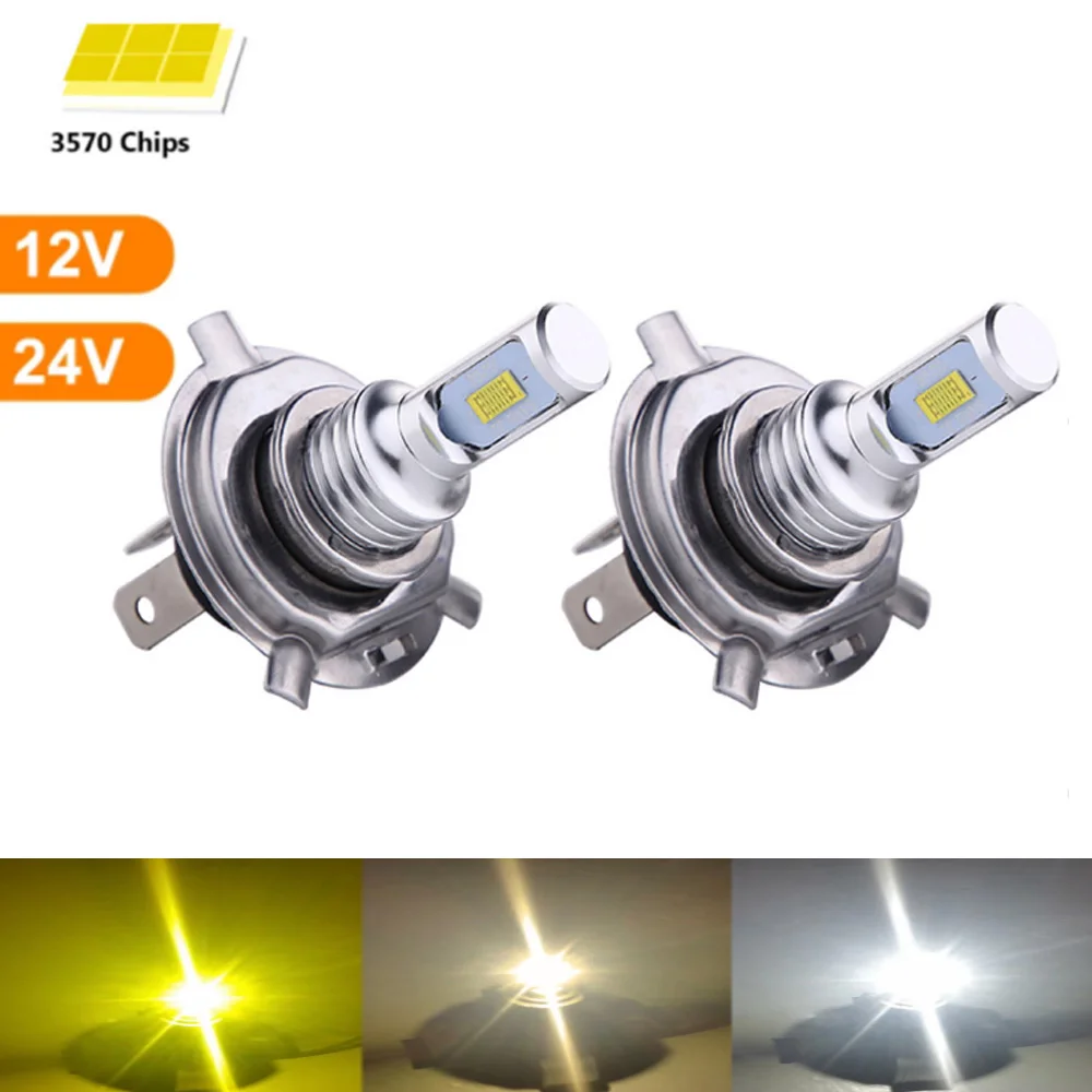 2pcs H11 Led H4 H7 H11 H8 H9 Hb4 Hb3 9005 Mini Car Headlight Bulb 3000k